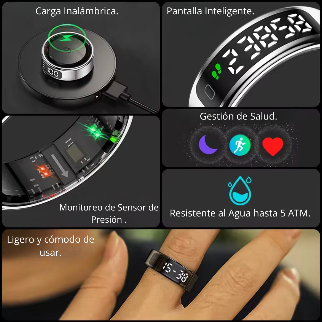 Anillo Inteligente con control de salud